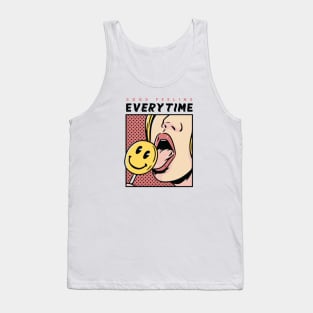 Feeling Good-Smile Pop Art Tank Top